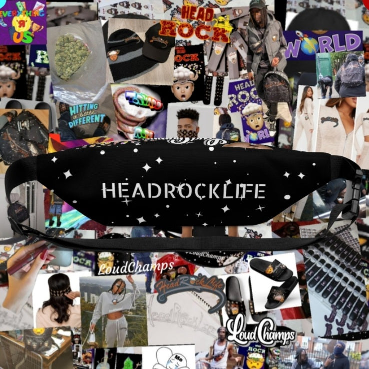 HeadRockLife Abstract BodyPouch