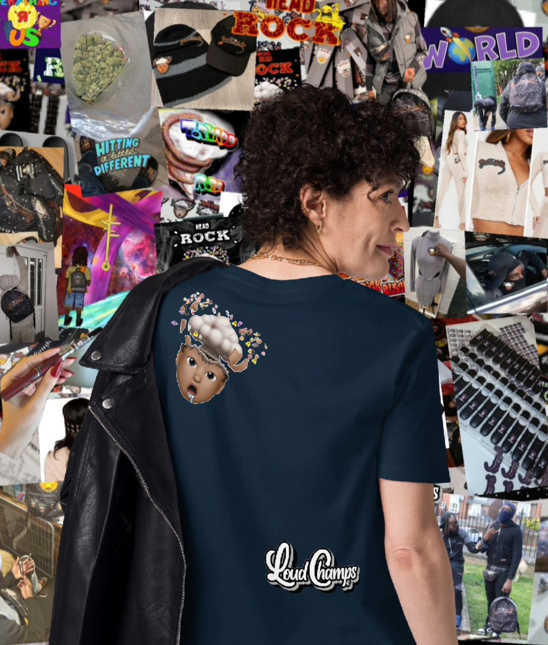 Unisex HeadRockLife Organic Cotton Tee