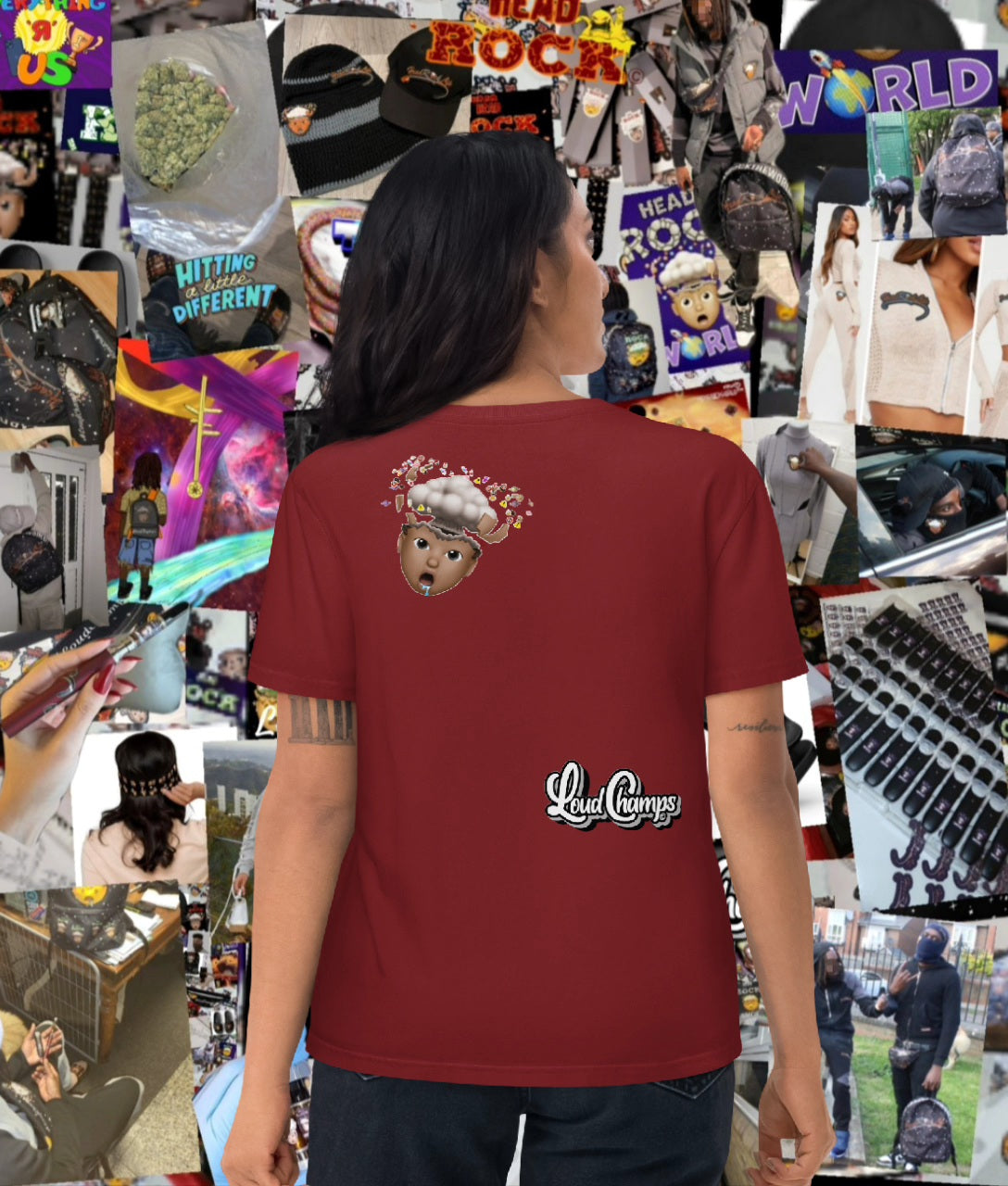 Unisex HeadRockLife Organic Cotton Tee