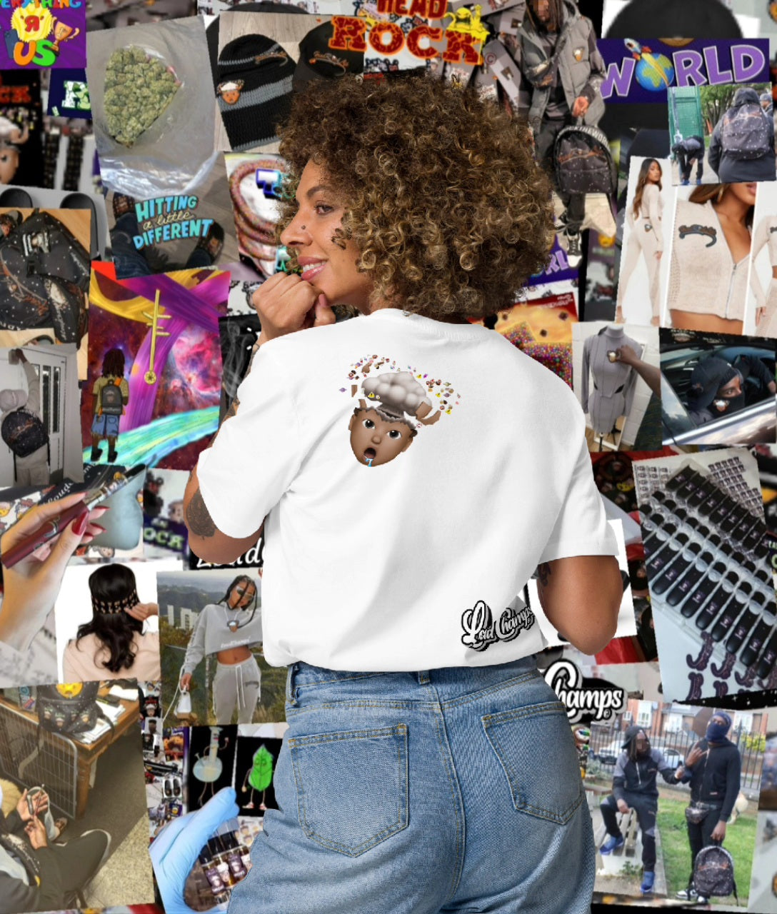 Unisex HeadRockLife Organic Cotton Tee